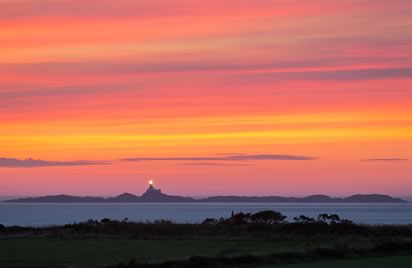 Skerries Lighthouse Sunset